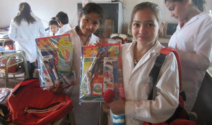Colecta de módulos escolares para escuelas en Chaco, Formosa y Salta