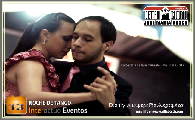 1er evento: Noche de Tango - Viernes 15 de Noviembre