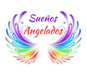 Logo sueños angelados blanqueria