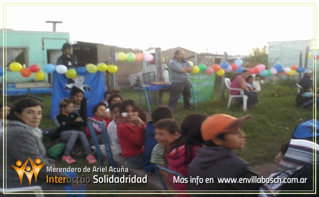 Solidaridad: Colecta para el merendero del vecino Ariel Acuña