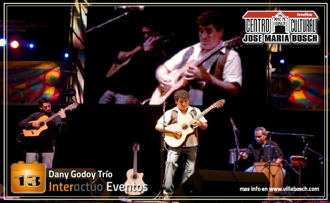 6to evento: Dany Godoy Trio en Punto Rosso - Viernes 22 de Noviembre 21:00 hs