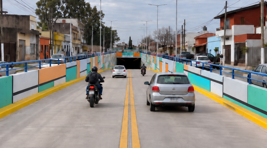 Cierra el paso a nivel de General Hornos: cómo circular por Caseros durante la obra del nuevo túnel